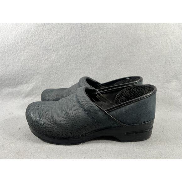 Dansko Professional Textured Blue Slip-On Clogs Womens 42/US 11.5/12 Mules Shoes - Picture 1 of 12